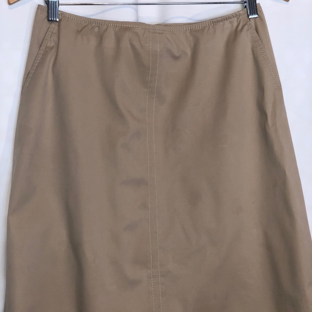 Banana Republic khaki pencil skirt size 4